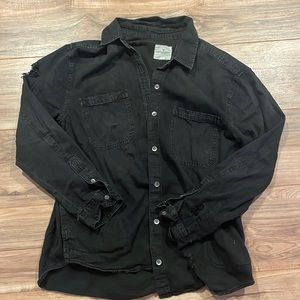 Adorable American Eagle oversized button down